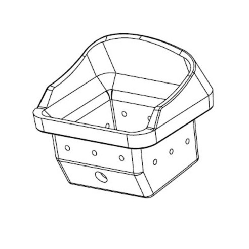 Crogiolo per Stufe a pellet Riber gruppo AMG
