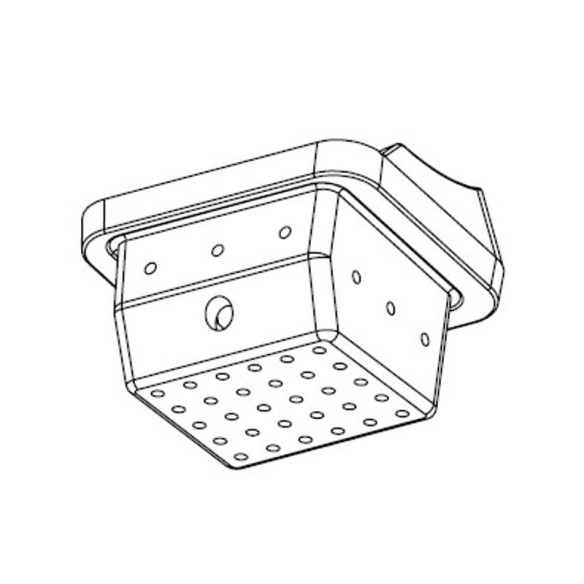 Crogiolo per Stufe a pellet Riber gruppo AMG