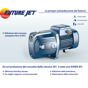 Pedrollo elettropompa  FUTURE JETm 1B  230V 0.65 HP 2