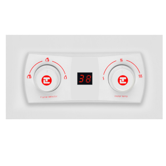 Thermex Kite  scaldacqua a gas istantaneo con camera aperta e tiraggio naturale da 11  litri/min