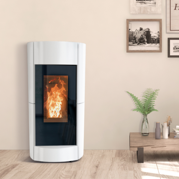 Thermorossi Chic Idra 18 EVO – Termostufa a Pellet Classe 5 Stelle