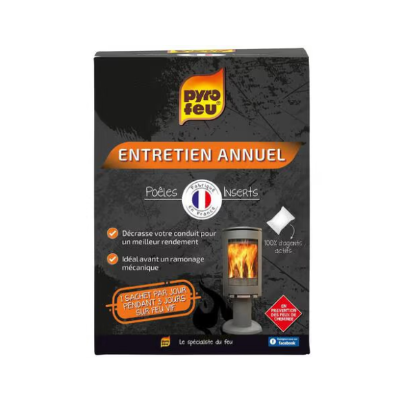 Ripulitore annuale per camini e canne fumarie, è uguale al prodotto di L’Artistico