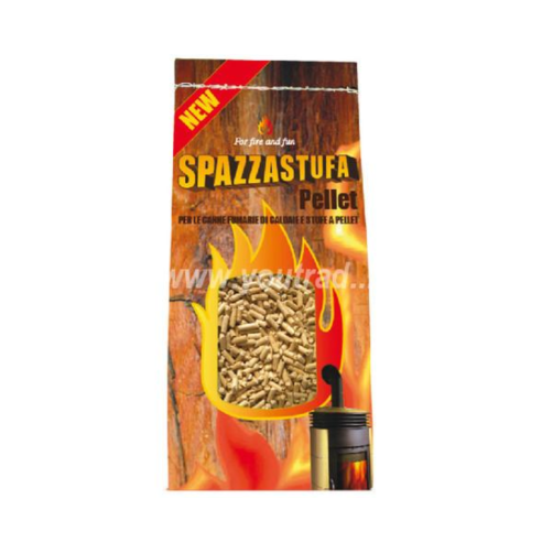 Prodotto per la pulizia di stufe a pellet
