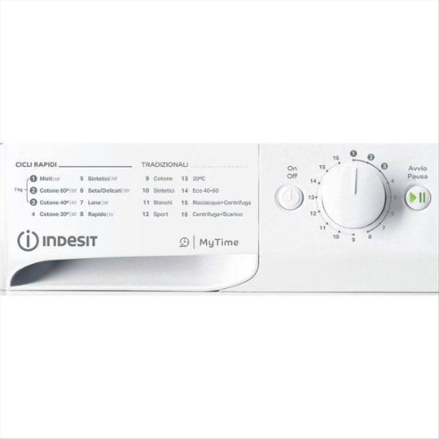 Indesit MTWC 71296 W IT lavatrice 7 kg classe A 1200 giri