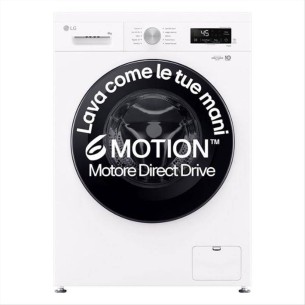Lavatrice LG F4NX1008NWK 8 kg 1400 giri Classe A Vapore Wi-Fi Direct D