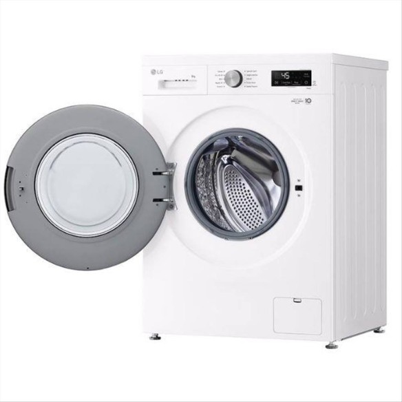 Lavatrice LG F4NX1008NWK 8 kg 1400 giri Classe A Vapore Wi-Fi Direct D
