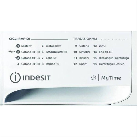 Lavatrice Indesit MTWC 91296 W IT 9 kg 1200 giri Classe A Motore Inver