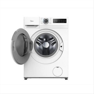 Lavatrice Midea MF110W80BA10WIT 8 kg 1400 giri Classe A-10% BLDC Vapor