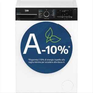 Lavatrice Beko BMWEP10147DB 10 kg 1400 giri | Vapore SteamCure, Classe