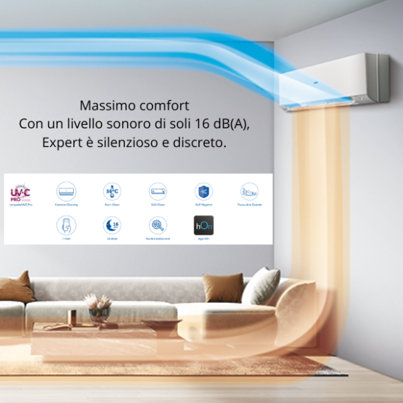 Climatizzatore Haier Expert: Purificazione UVC Pro e Massima Efficienz