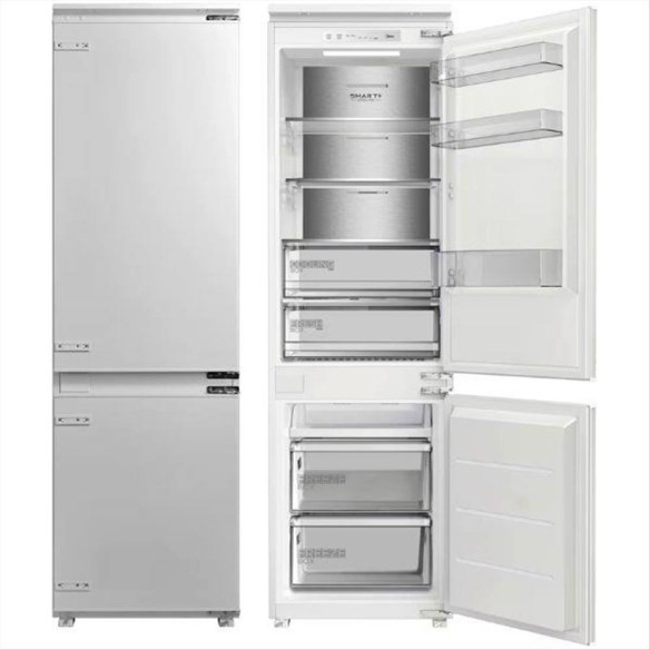 Midea MDRE372FGC01 Frigorifero Combinato da Incasso 267 L Total No Fro