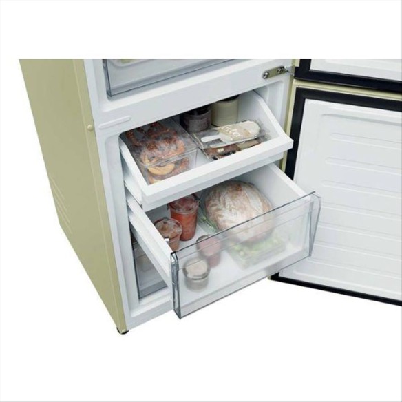 Candy CNCQ2T518EC Frigorifero Combinato 279 L No Frost Classe E Crema
