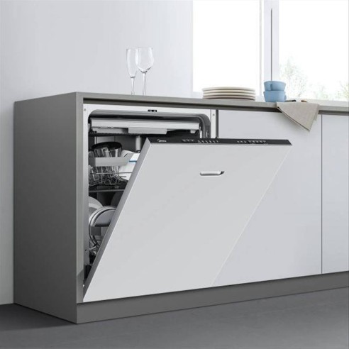 Midea MDWEB1403MB Lavastoviglie Incasso 60 cm 14 Coperti Wi-Fi 9 Progr