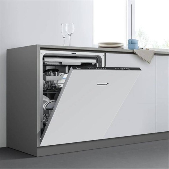 Midea MDWEB1403MB Lavastoviglie Incasso 60 cm 14 Coperti Wi-Fi 9 Progr