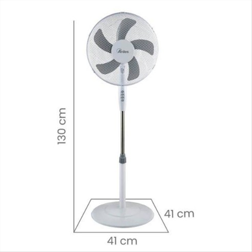 Ventilatore a Piantana Ardes Ø40 cm AR5BR41PB

