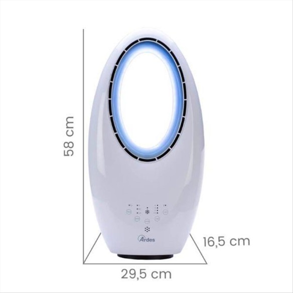 Ventilatore senza pale Ardes Muna Bladeless W AR5BL1B

