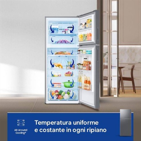 Frigorifero Samsung RT38CG6624S9 384 Lt No Frost Inox Wi-Fi | Classe E