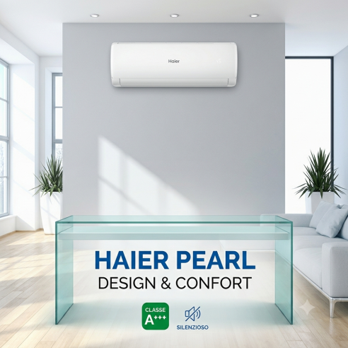 Climatizzatore a Parete Haier Pearl  Monosplit da 12000 BTU
