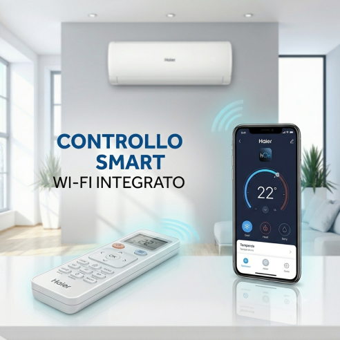 Climatizzatore a Parete Haier Pearl  Monosplit da 12000 BTU