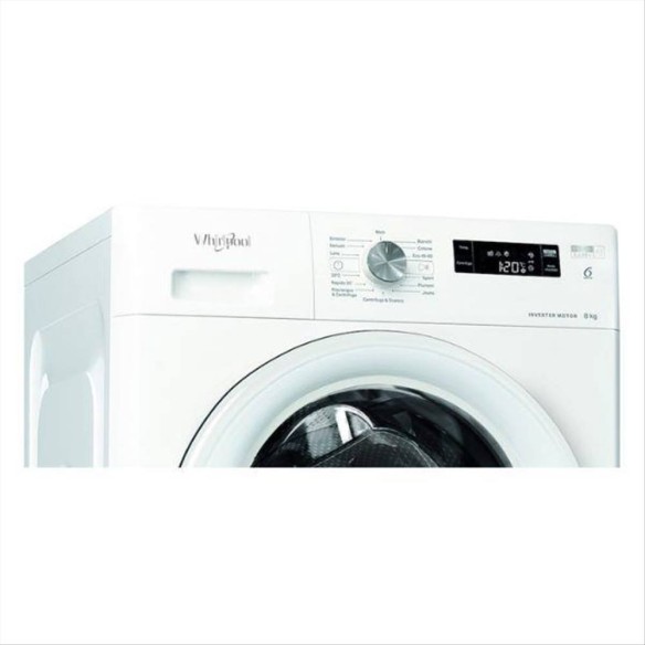 Lavatrice Whirlpool FFSP87IT 8kg 1200 Giri Classe A Vapore