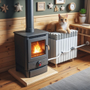 TERMOSTUFE A PELLET DA INTERNO
